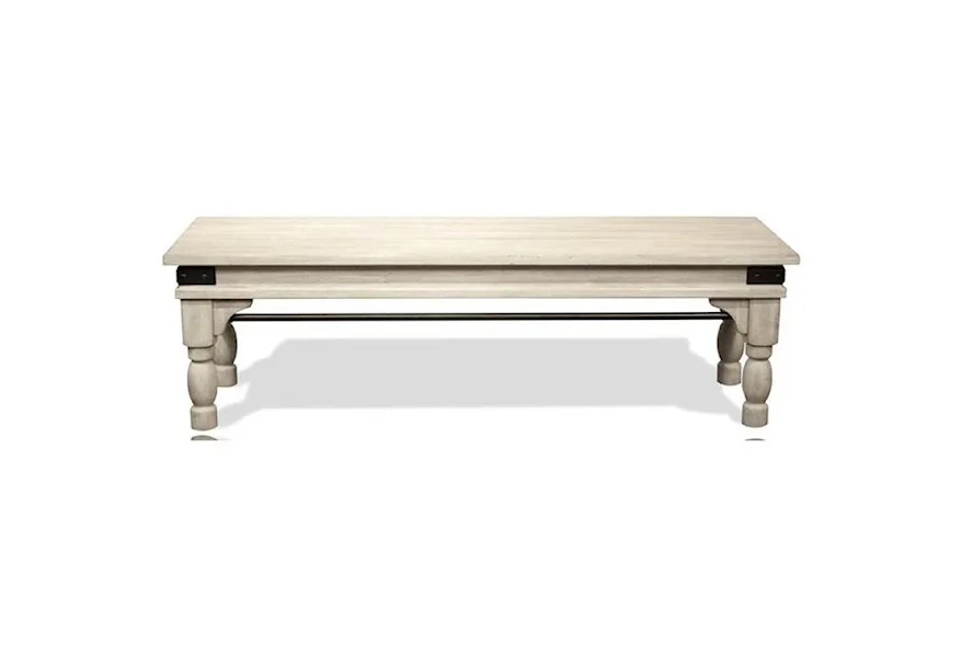 Regan Dining Bench by Riverside Furniture at Esprit Decor Home Furnishings